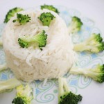 arroz basmati con brocoli