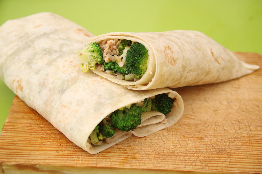 rollito brocoli y atun